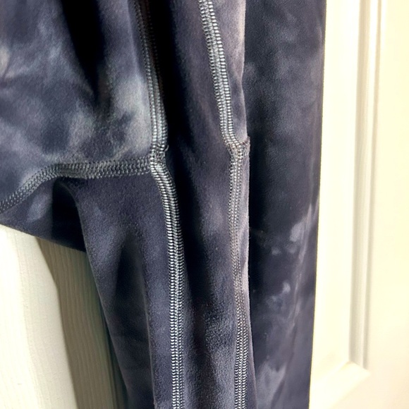 Lululemon Align Pant 25" *Diamond Dye- Pitch Grey Graphite Grey/ Size 10 - Picture 7 of 11